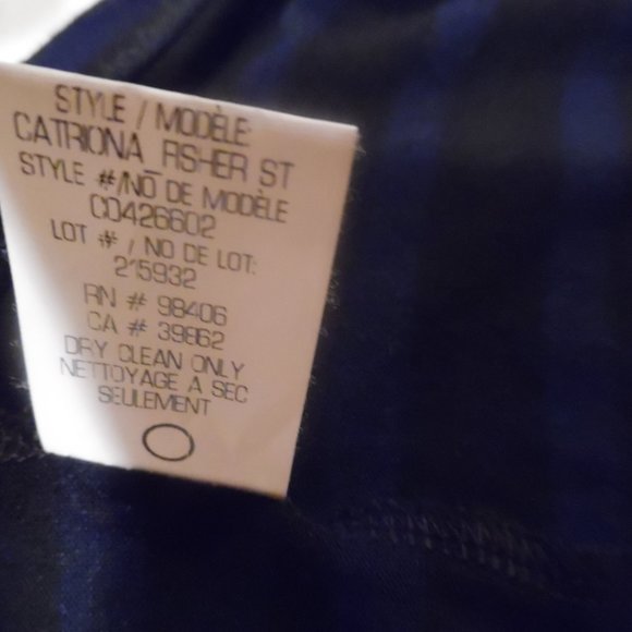 Theory Catriona Fisher Striped Black Navy Maxi T-shirt Casual Long Dress Medium - Picture 9 of 9